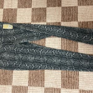 Michael Kors Monochrome Snake Print Pants